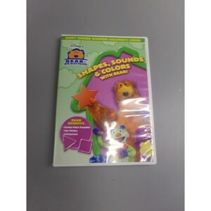 BEAR IN THE BIG BLUE HOUSE Shapes Sounds & Colors Disney DVD Education